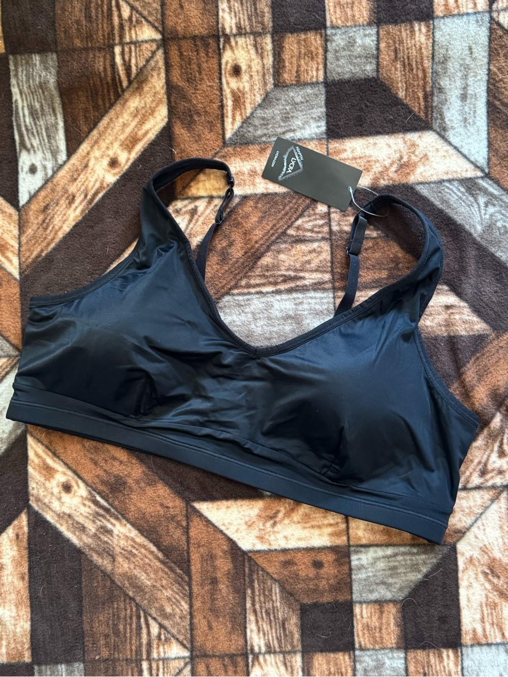 Wireless Black Comfort Bralette